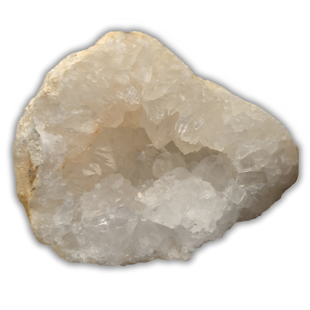 Géode cristal de roche