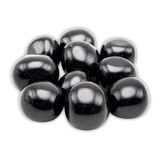 Obsidienne noire roulée